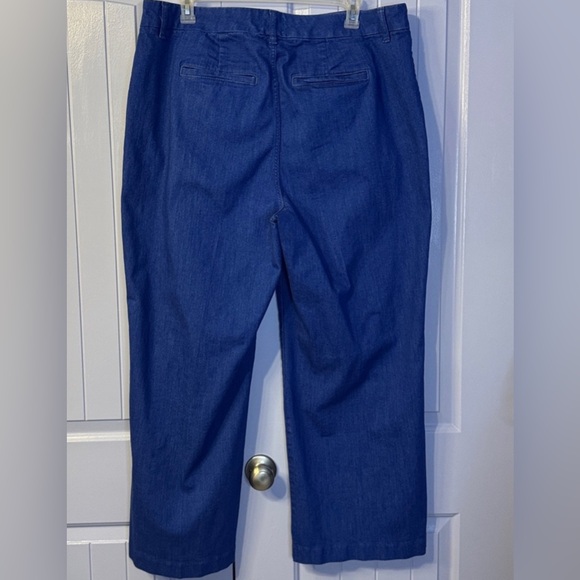 Lane Bryant High-Rise Wide Leg Trouser Jean in Medium Denim ~ Size 22 - Picture 9 of 11